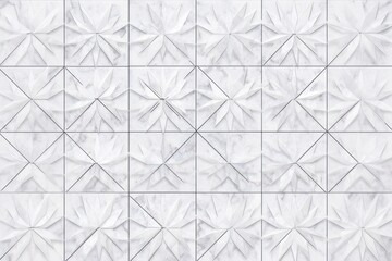 Snowflake tile pattern indoors interior design.