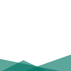 Geometric Bottom Page Border