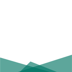 Geometric Bottom Page Border