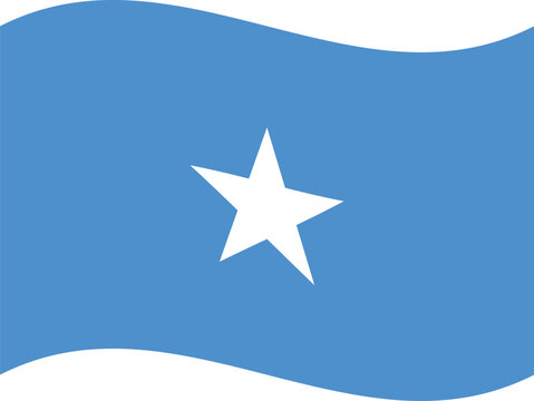 recommend clip art: Wavy Somalia flag . Waving Somalia flag isolated on white background . Vector