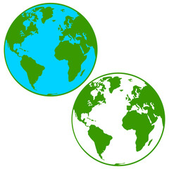 Green earth for ecology friendly concept and World environment and sustainable development concept