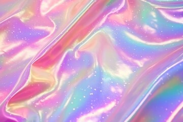 Fototapeta premium Holographic plastic texture background backgrounds rainbow refraction.