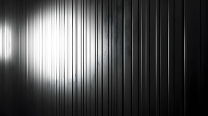 Black and White Striped Metallic Texture Background