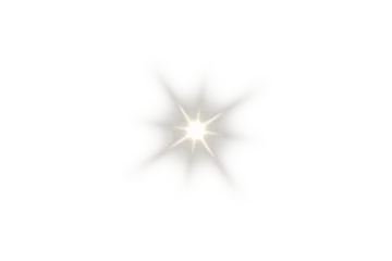 White glow light effect. Starlight sparkle. Light flare effect shine glow. Light PNG. Glowing design elements