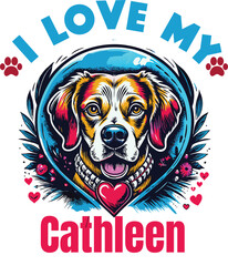 Freddie Is My Cute Cat, Cat name t-shirt Design