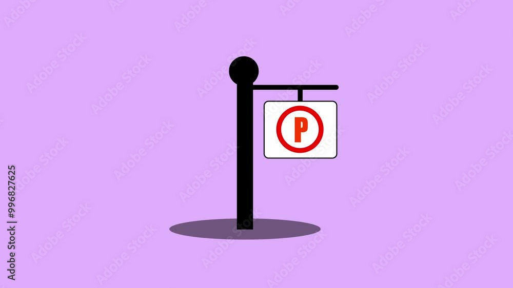 Poster the impact of white billboard icon animation in modern design capturing attention and conveying info