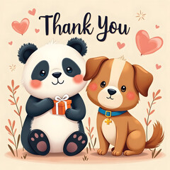  Designing a Cute and Cheerful 'Thank You' Card