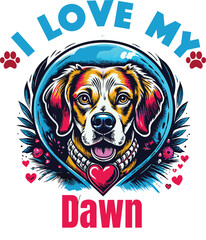 Hoover Is My Cute Cat, Cat name t-shirt Design