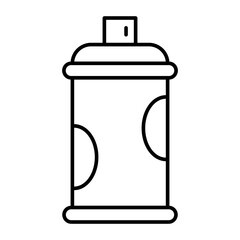 Spray Vector Line Icon Design