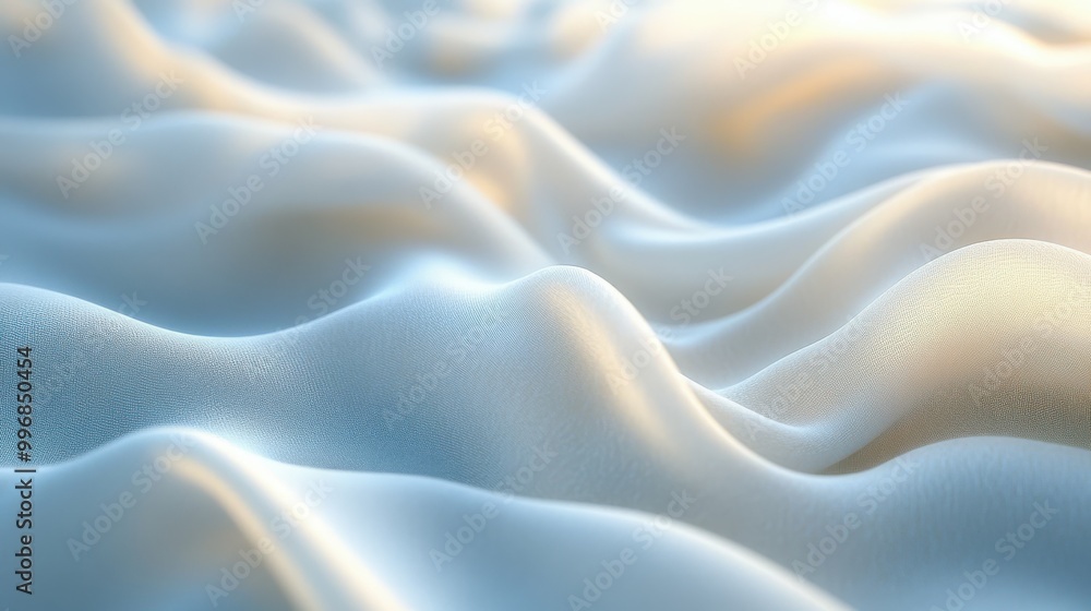 Aufkleber bright white background with a soft artistic blur effect, creating a dreamy and elegant visual.