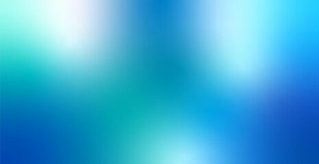 Colorful Blue Gradient Blurry Background. Abstract Business Backdrop. Vector Illustration. Wallpaper