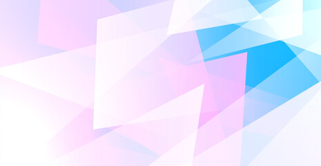 Obraz premium Colorful Geometric Shape Pattern. Abstract Polygon Background. Technology Wallpaper. Vector Illustration. Business Banner