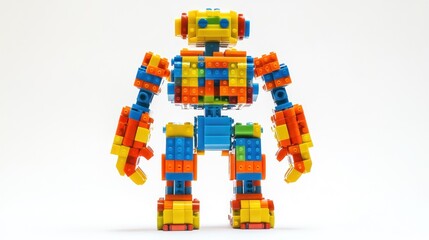 Obraz premium Colorful Robot