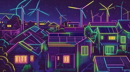 Renewable Energy Projects Fueling Urban Revitalization and Community Empowerment with Rooftop Solar on Affordable Housing Vertically Integrated Wind Turbines Electric Micromobility Options