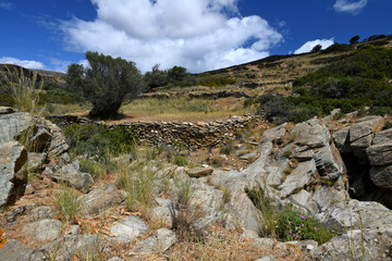 Kulturlandschaft auf der Insel Ios, Kykladen, Griechenland // Cultural landscape on the island of Ios, Cyclades, Greece