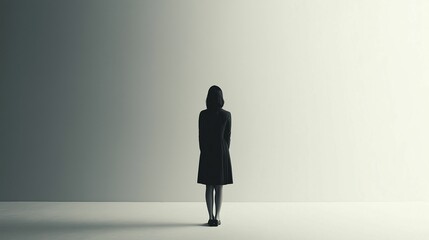 Obraz premium Abstract Women in Minimalist Postmodernism