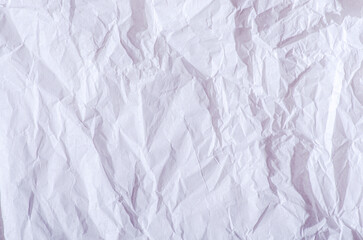 White crumpled paper vintage placards. Old ripped torn blank, white posters textures backgrounds. Empty space for text.