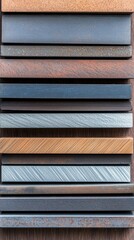 Lightly textured aluminum plate sheets are neatly organized on pallets inside a spacious warehouse, showcasing materials ideal for construction and decoration projects