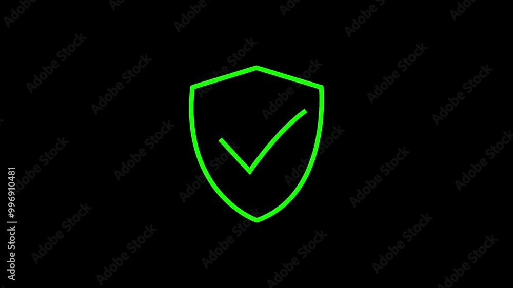Poster check mark icon button and yes or approved symbol. check mark icon.