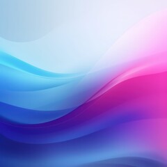 Fototapeta premium Abstract Blue and Pink Waves