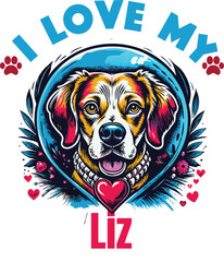 Ruger Is My Cute Cat, Cat name t-shirt Design