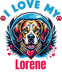 Samson Is My Cute Cat, Cat name t-shirt Design