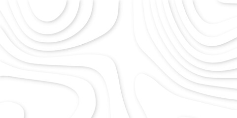 Abstract modern 3d Paper cut white background .white waves background ,paper art style, flyers posters prints .geometric background overlap layer.	