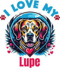 Simba Is My Cute Cat, Cat name t-shirt Design