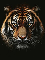 Fototapeta premium Majestic Tiger Portrait