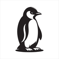 Penguin Vector Art Illustration