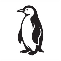 Penguin Vector Art Illustration