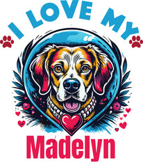 Sparrow Is My Cute Cat, Cat name t-shirt Design