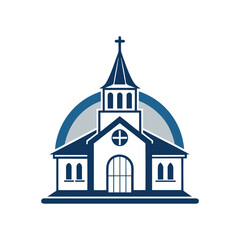 church logo vector illustration