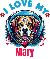 TJ Is My Cute Cat, Cat name t-shirt Design