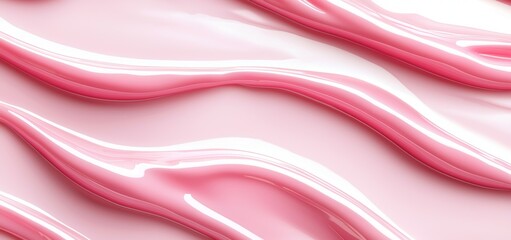 Obraz premium An overview of serum gel texture cosmetic products on a transparent background