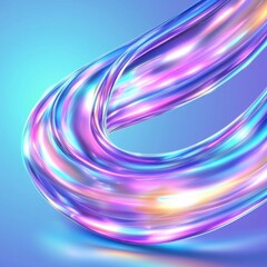 Luminous glowing multidimensional plasma force field. Abstract glowing background.