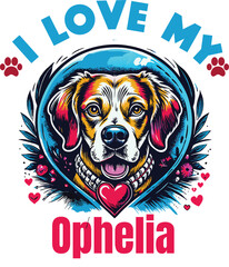 Yogurt Is My Cute Cat, Cat name t-shirt Design