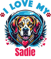 Ardis Is My Cute Cat, Cat name t-shirt Design