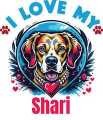 Barbara Is My Cute Cat, Cat name t-shirt Design