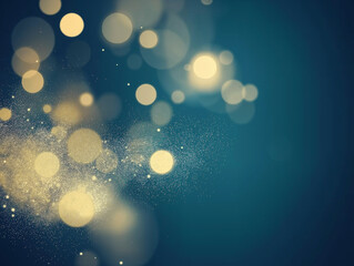 Blue dark color background with glitter sparkle