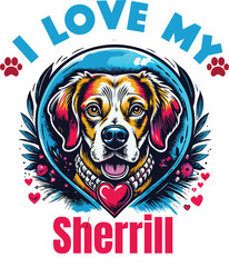 Bertie Is My Cute Cat, Cat name t-shirt Design