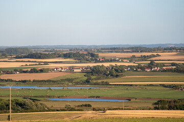 Fototapeta premium landscape with fields