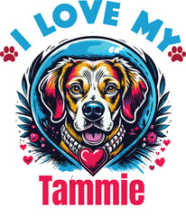 Carla Is My Cute Cat, Cat name t-shirt Design