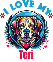 Carrie Is My Cute Cat, Cat name t-shirt Design