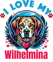 Cordelia Is My Cute Cat, Cat name t-shirt Design