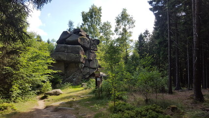 Kästeklippen im Harz, Niedersachsen