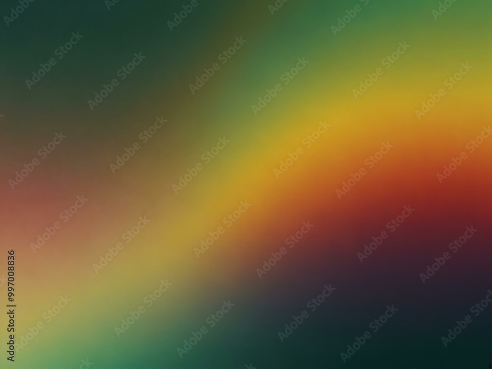 Poster smooth transition from green to yellow in a gradient.