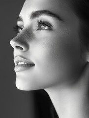 Fototapeta premium Portrait of Serene Confidence