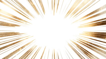 Naklejka premium Golden Rays of Light Abstract Background.