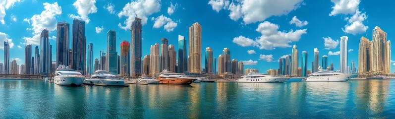 Naklejka premium Luxury Yachts